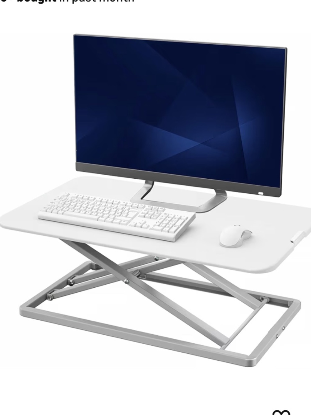 ADJUSTABLE STANDING DESK 29 INCH